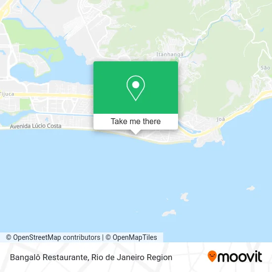 Bangalô Restaurante map