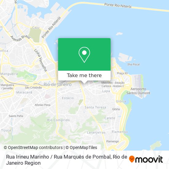 Rua Irineu Marinho / Rua Marquês de Pombal map