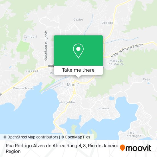 Rua Rodrigo Alves de Abreu Rangel, 8 map