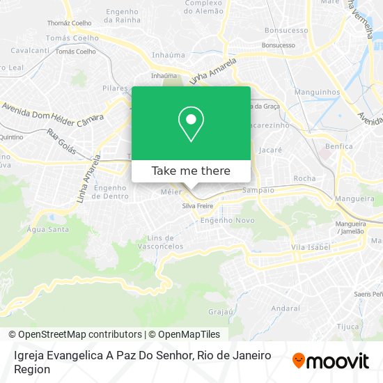 Igreja Evangelica A Paz Do Senhor map