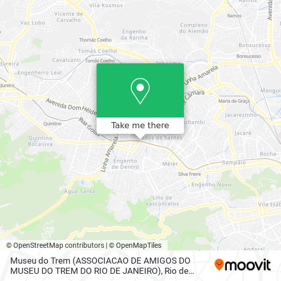 Museu do Trem (ASSOCIACAO DE AMIGOS DO MUSEU DO TREM DO RIO DE JANEIRO) map