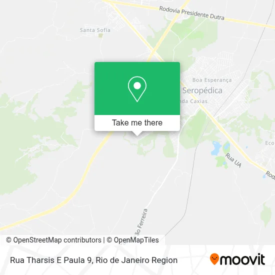 Rua Tharsis E Paula 9 map