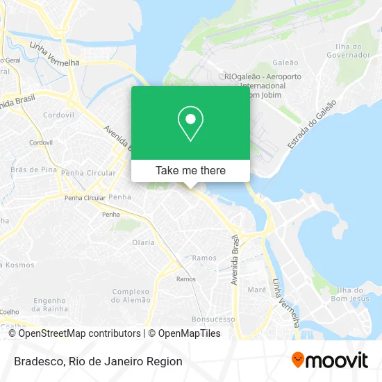 Bradesco map