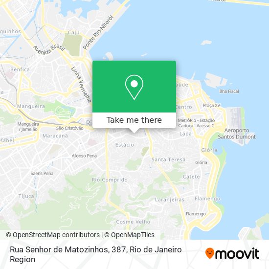 Rua Senhor de Matozinhos, 387 map