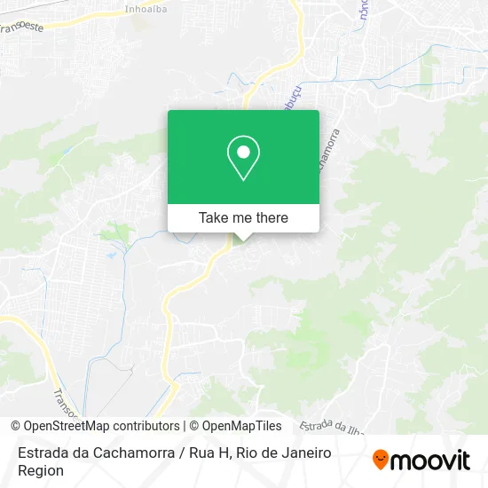 Estrada da Cachamorra / Rua H map