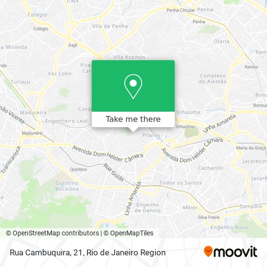 Rua Cambuquira, 21 map