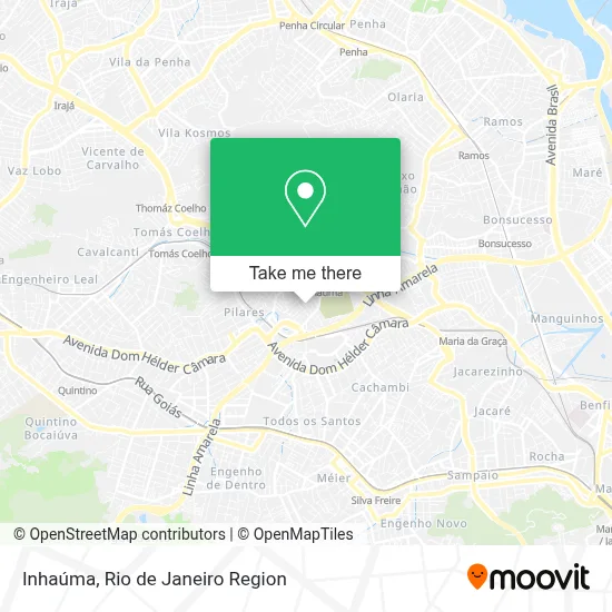 Inhaúma map