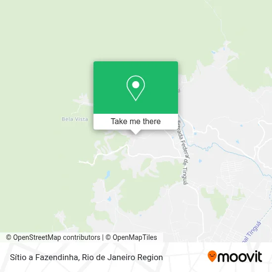 Sítio a Fazendinha map