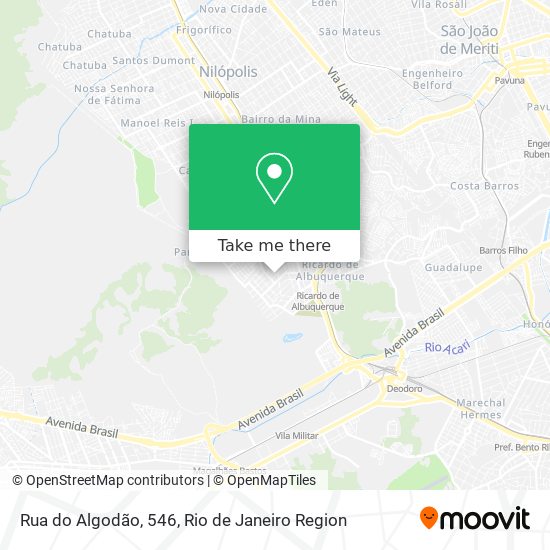 Rua do Algodão, 546 map