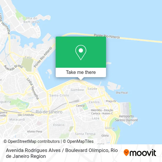 Avenida Rodrigues Alves / Boulevard Olímpico map