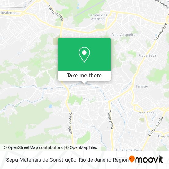 Sepa-Materiais de Construção map