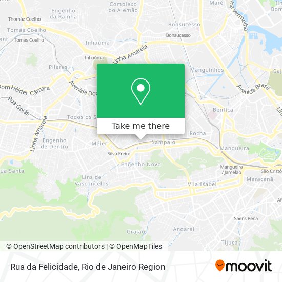 Rua da Felicidade map