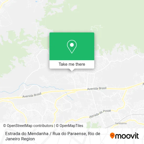 Estrada do Mendanha / Rua do Paraense map