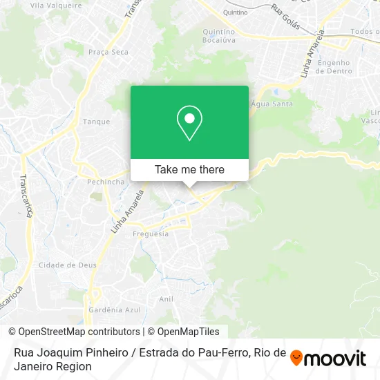 Rua Joaquim Pinheiro / Estrada do Pau-Ferro map