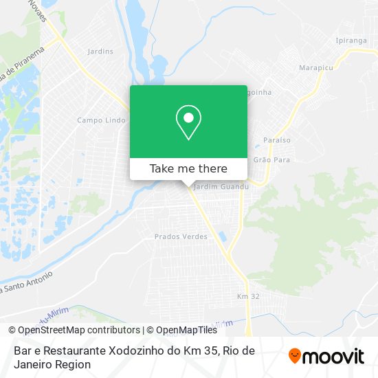 Bar e Restaurante Xodozinho do Km 35 map