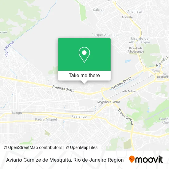 Aviario Garnize de Mesquita map