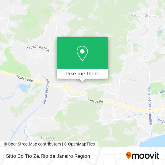 Sítio Do Tio Zé map