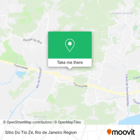 Sítio Do Tio Zé map