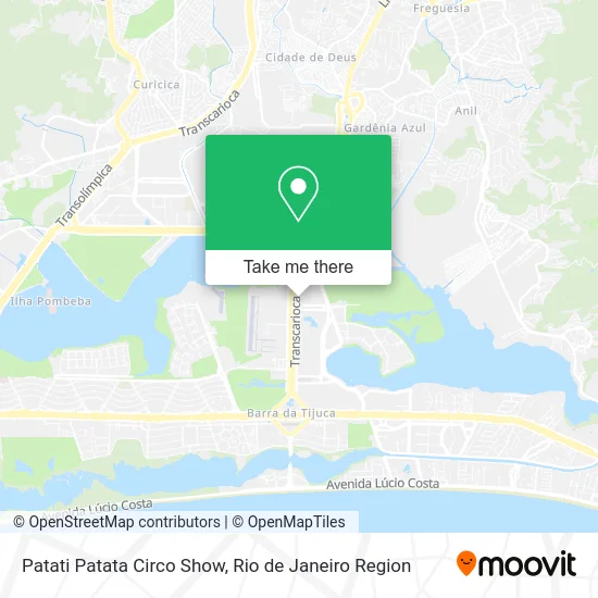 Patati Patata Circo Show map