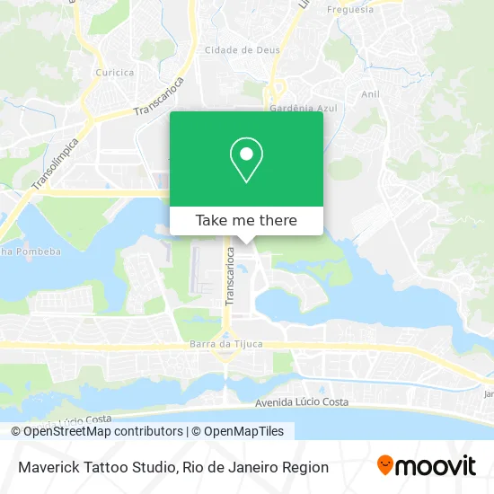 Maverick Tattoo Studio map