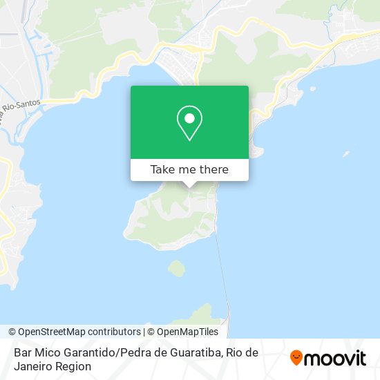 Bar Mico Garantido / Pedra de Guaratiba map