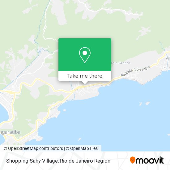 Mapa Shopping Sahy Village