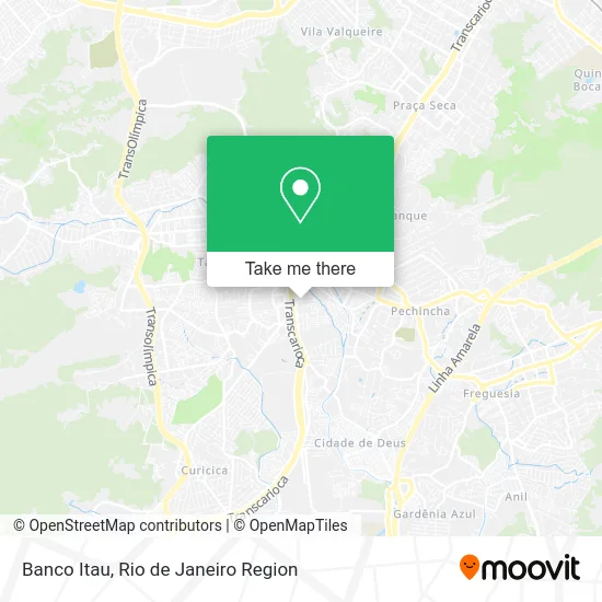 Banco Itau map