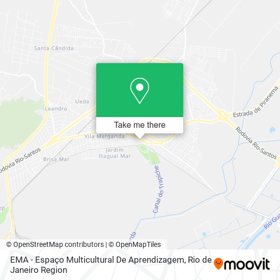 Mapa EMA - Espaço Multicultural De Aprendizagem