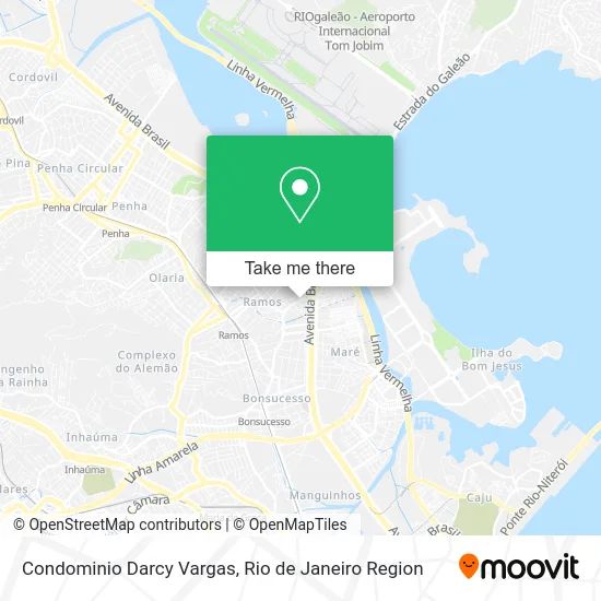 Condominio Darcy Vargas map