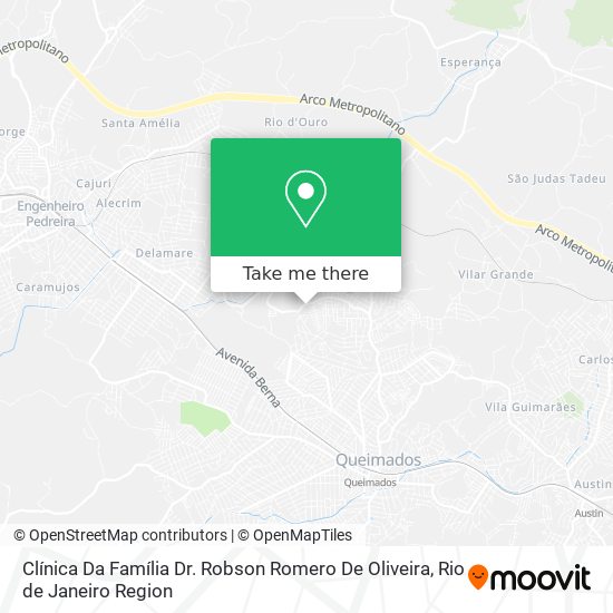 Mapa Clínica Da Família Dr. Robson Romero De Oliveira