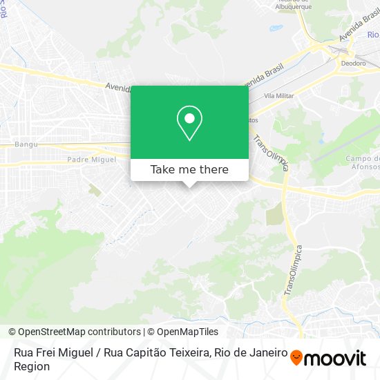 Rua Frei Miguel / Rua Capitão Teixeira map