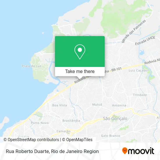Rua Roberto Duarte map