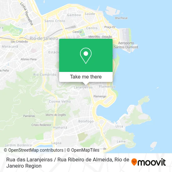 Rua das Laranjeiras / Rua Ribeiro de Almeida map