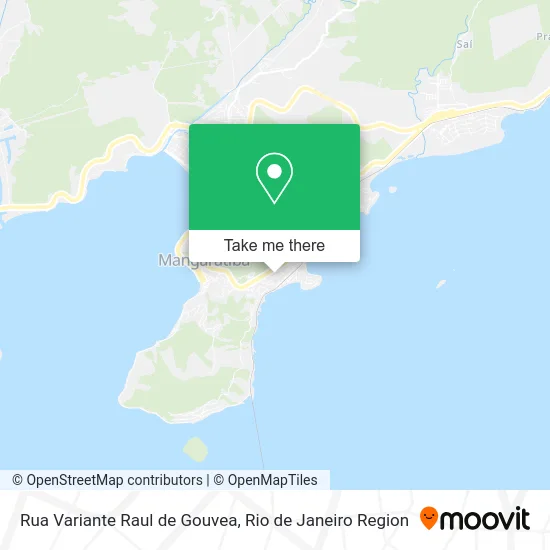 Rua Variante Raul de Gouvea map
