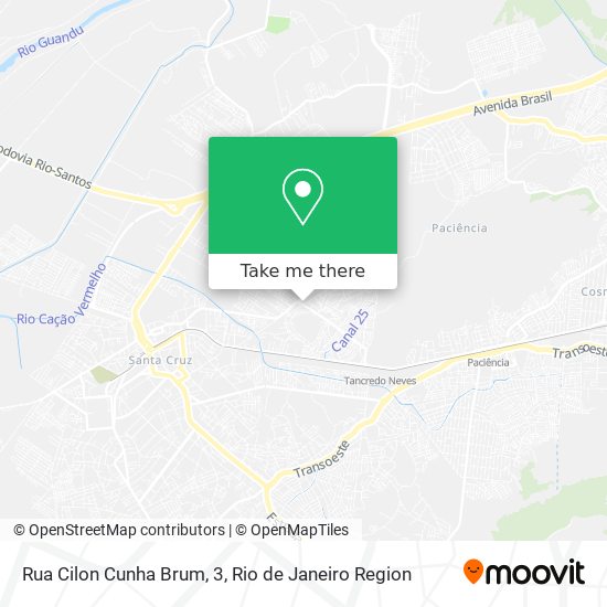 Rua Cilon Cunha Brum, 3 map