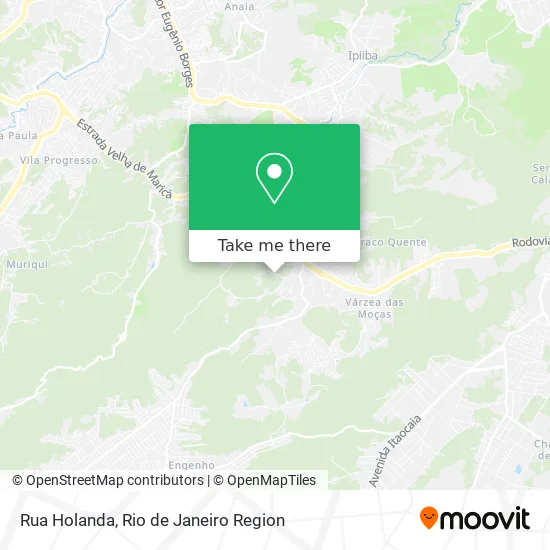 Rua Holanda map