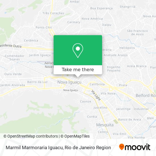 Marmil Marmoraria Iguacu map