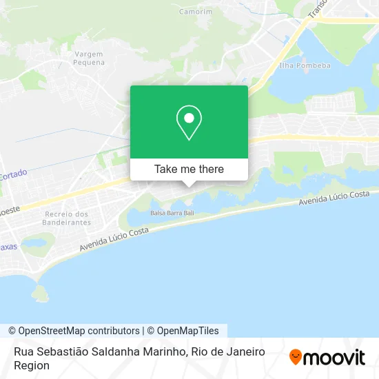 Rua Sebastião Saldanha Marinho map