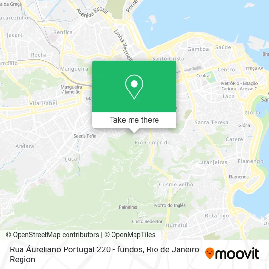 Rua Áureliano Portugal 220 - fundos map