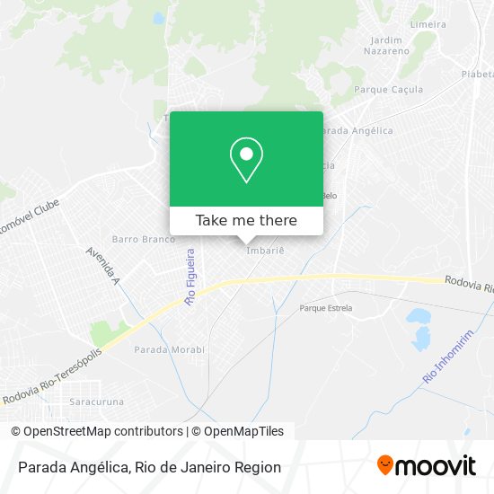 Parada Angélica map