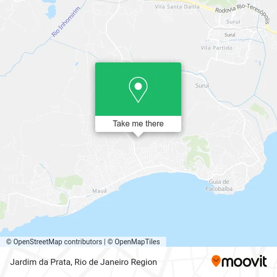 Jardim da Prata map