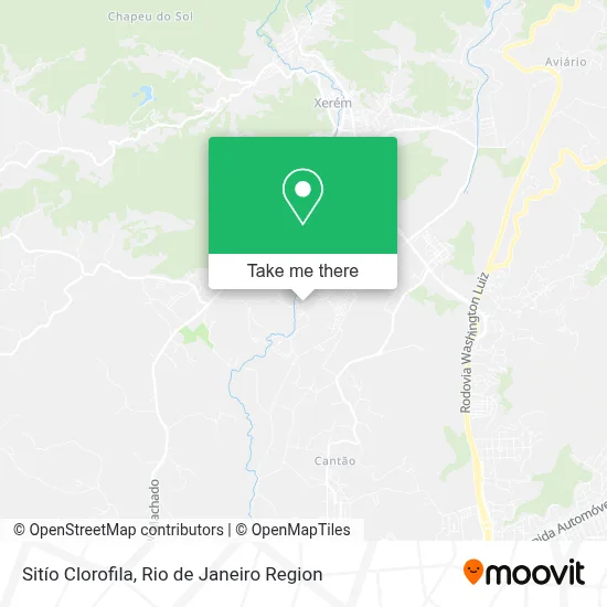 Sitío Clorofila map