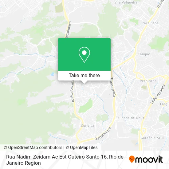 Rua Nadim Zeidam Ac Est Outeiro Santo 16 map