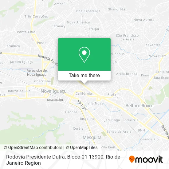 Rodovia Presidente Dutra, Bloco 01 13900 map