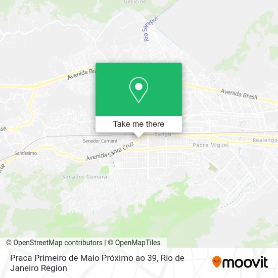 Praca Primeiro de Maio Próximo ao 39 map