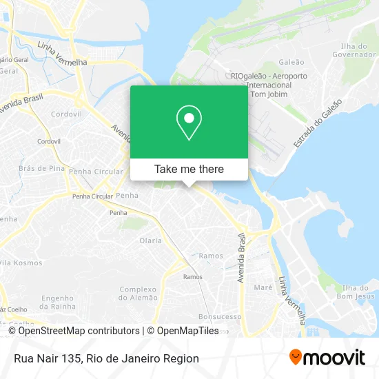 Rua Nair 135 map