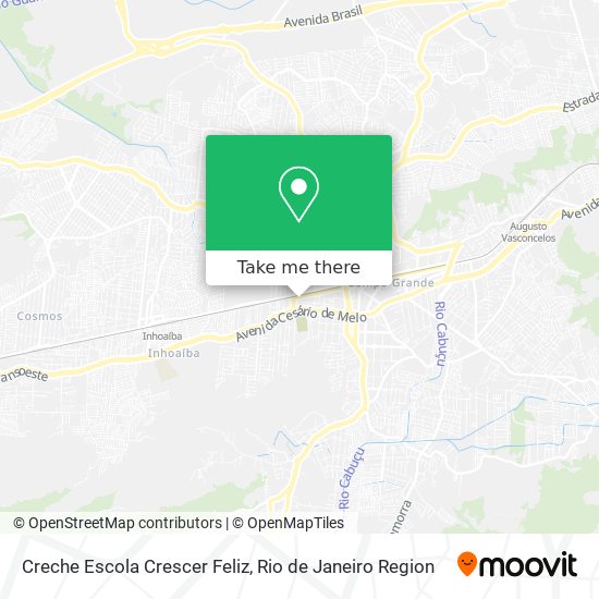 Creche Escola Crescer Feliz map