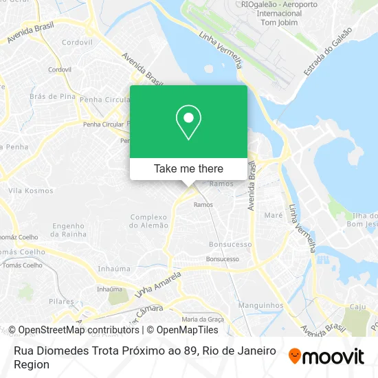 Rua Diomedes Trota Próximo ao 89 map