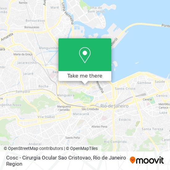 Cosc - Cirurgia Ocular Sao Cristovao map