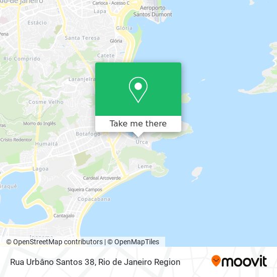 Rua Urbâno Santos 38 map